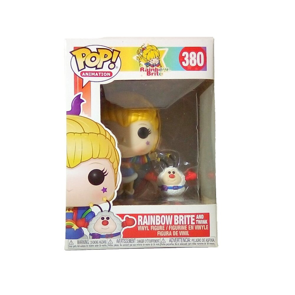 Funko Pop Rainbow Brite RB & Twink Animation Vaulted Grail Tv Show Kids Game Toy